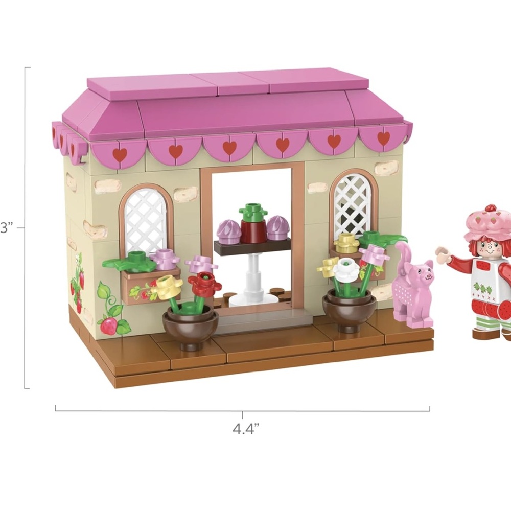 Strawberry Shortcake Bakery Build Set With Stickers - Picture 3 of 6